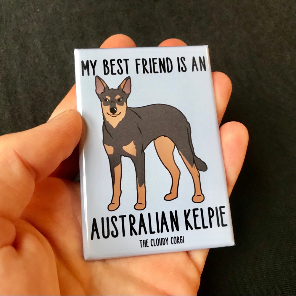 Australian Kelpie Magnet, Dog Gifts & Home Decor - Picture 9 of 9